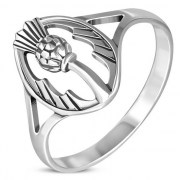 Scottish Thistle Ring - rp873
